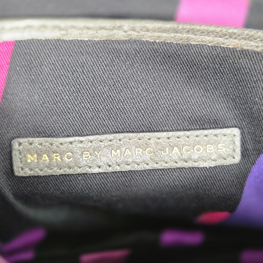 Marc By Marc Jacobs Black Leather Petal To The Metal Pouch - Picture 6 of 13